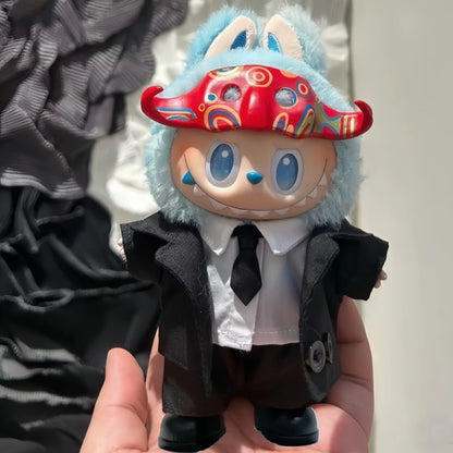 For Lafufu clothes cute clothes one two three generation vinyl doll small suit hat baby clothes Azu mask suit Bass, Woody, Nick