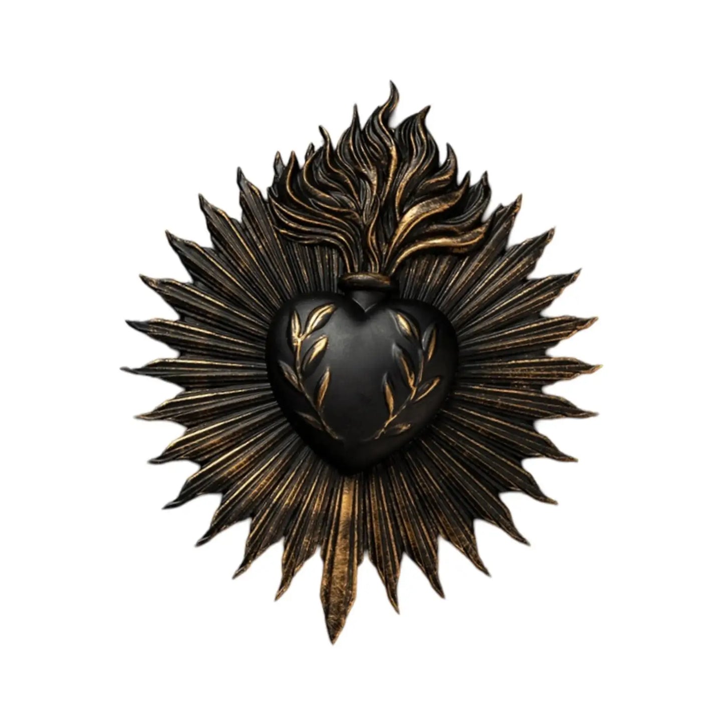 Gothic Heart Wall Decor Wall Plate for the Sacraments de cleanings lounge