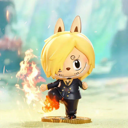 POP MART LABUBU THE MONSTERS x One Piece Series Blind Box Toys Mystery Box Mistery Action Figure Surprise Model Birthday Gift