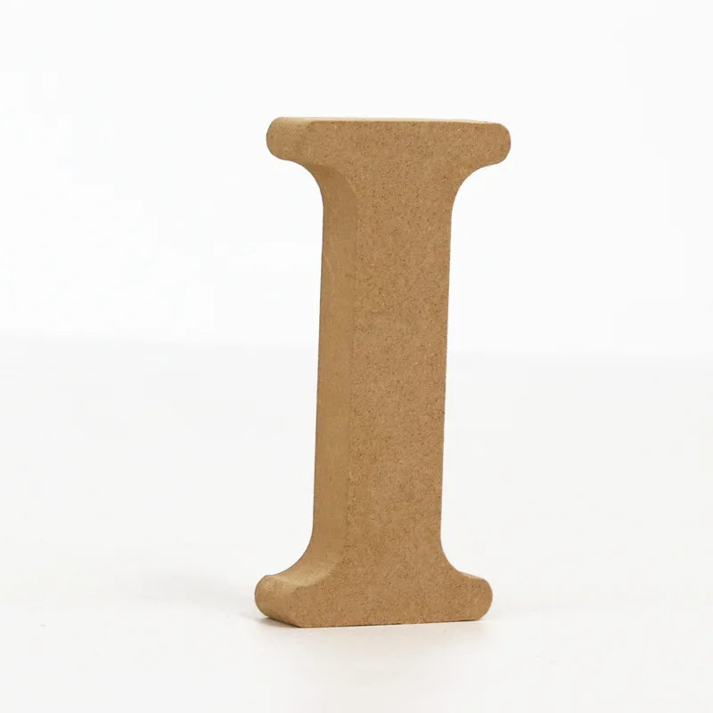 Wooden English Letters And Numbers Ornaments Wooden Crafts Diy Creative Decorative Home Decorations Personalised Name Design