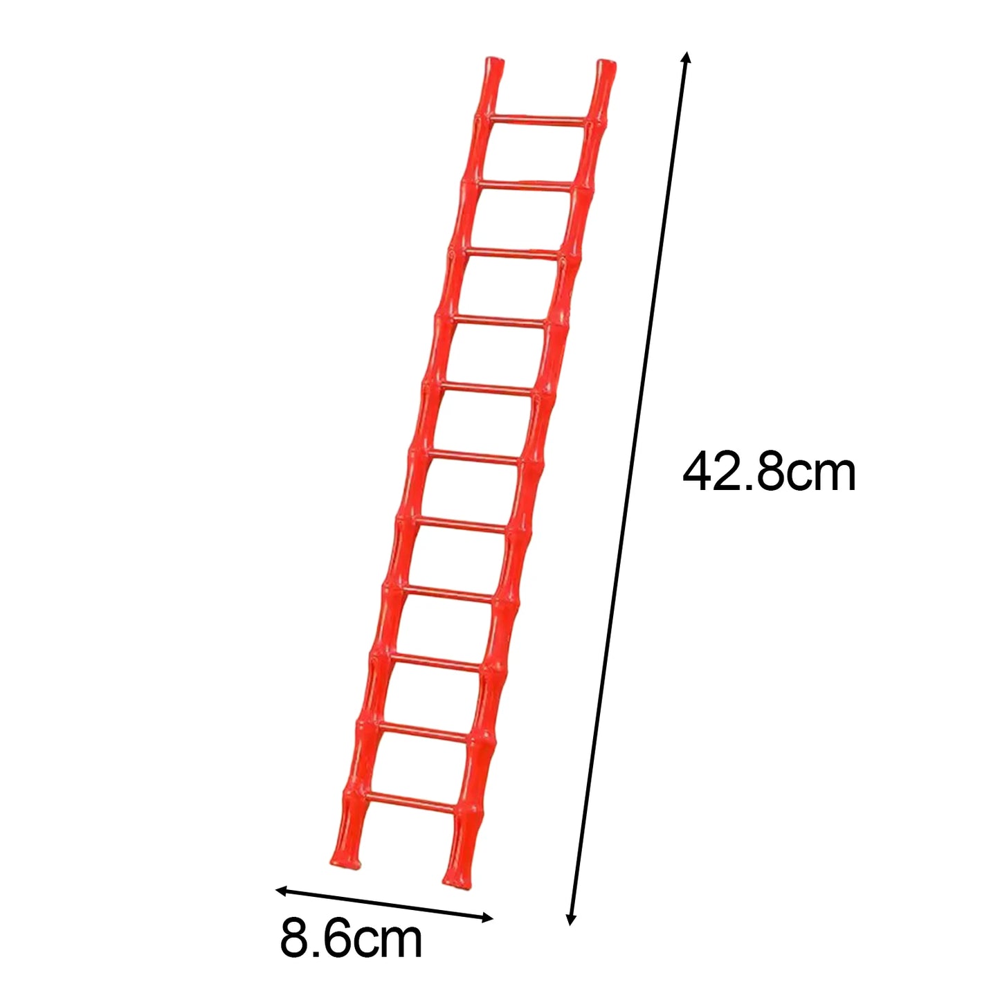 Mini Ladder Figurine Miniature Ladder Decoration Decorative Doll House Accessories for Fairy Garden Bedroom Home Office Shelf