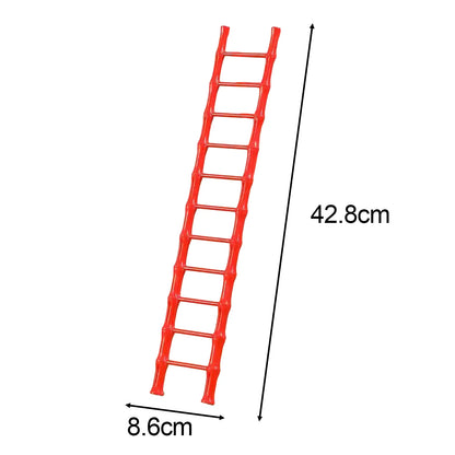 Mini Ladder Figurine Miniature Ladder Decoration Decorative Doll House Accessories for Fairy Garden Bedroom Home Office Shelf