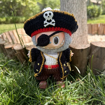 Doll  labubu Clothes Accessories Luffy Zoro Doll Clothes Decoration Pendant Clothes Decoration Clothes Doll Decoration Clothes