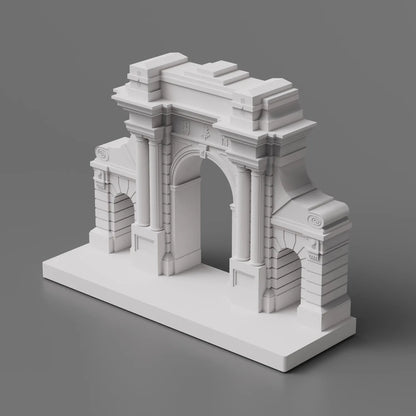 Micro Architecture Tsinghua Garden,Tsinghua University Cultural Creative Souvenirs Living Room Study Room Cement Building Deco