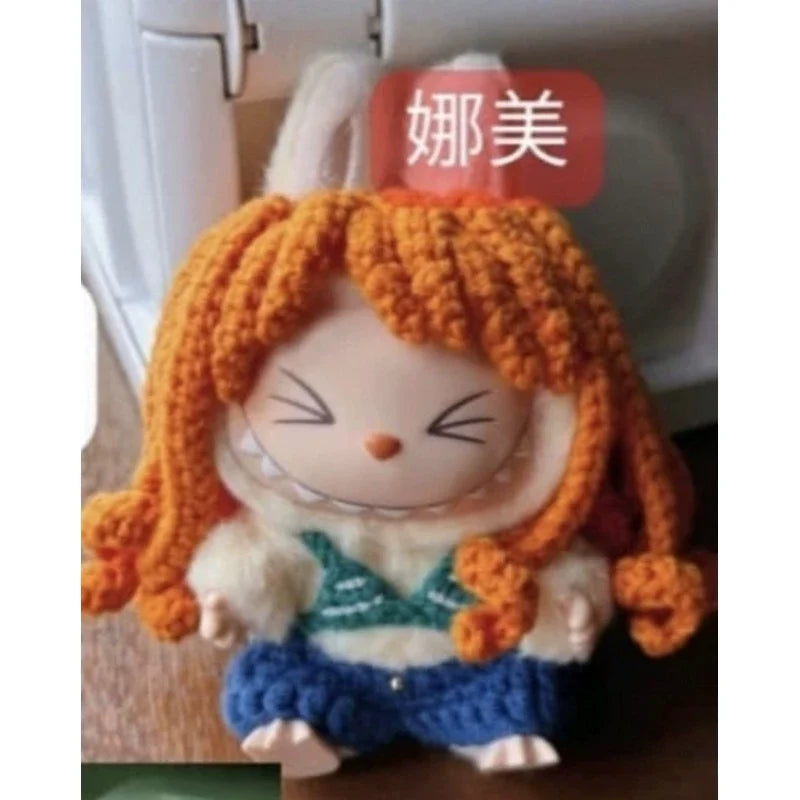 Doll  labubu Clothes Accessories Luffy Zoro Doll Clothes Decoration Pendant Clothes Decoration Clothes Doll Decoration Clothes