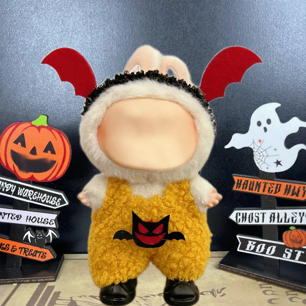 For Lafufu Clothes Mini Doll Clothing Accessories Halloween V1 V2 V3 Outfit Plush Toy Costume Decoration Labbubu Have a Seat