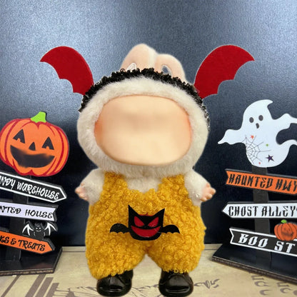 For Lafufu Clothes Mini Doll Clothing Accessories Halloween V1 V2 V3 Outfit Plush Toy Costume Decoration Labbubu Have a Seat