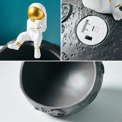 Scandinavian Creative Astronaut Entryway Keeps Keys In The House, Bar In The Living Room, and Table Decor
