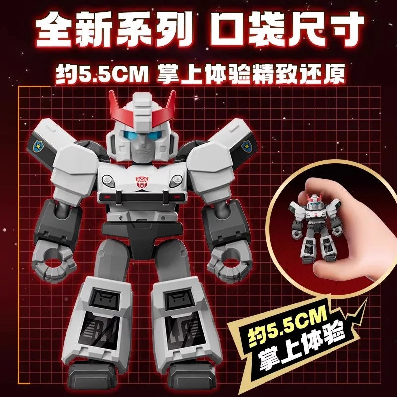 Blokees Group Transformers Defender Version Wave1 Optimus Prime Megatron Ironhide Thundercracker Robot Toys Kids Birthday Gift
