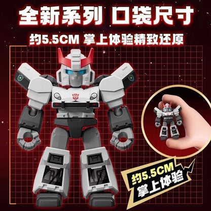 Blokees Group Transformers Defender Version Wave1 Optimus Prime Megatron Ironhide Thundercracker Robot Toys Kids Birthday Gift