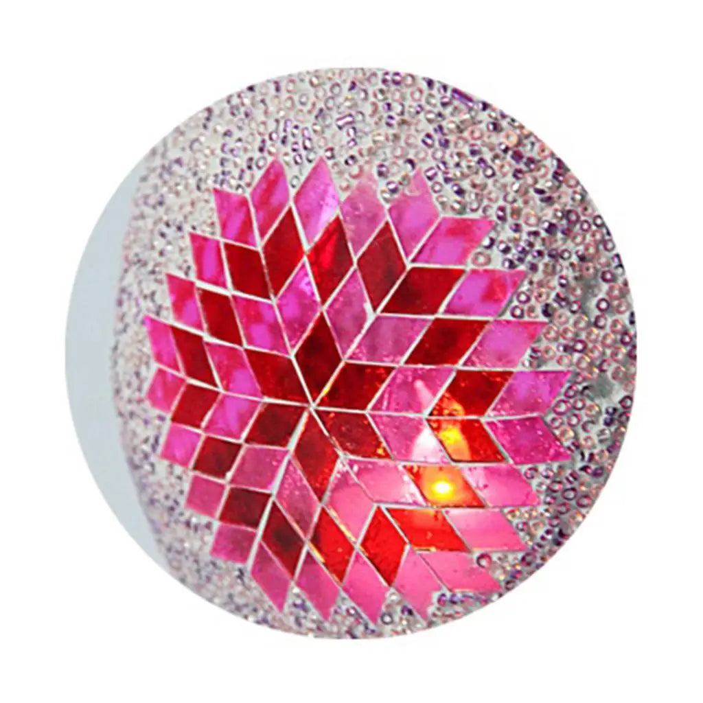 Mosaic Glass Oil Burner Candle Holder Essential Decoration