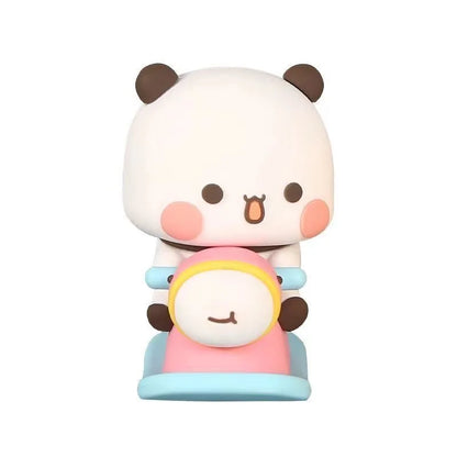 Bubu Dudu Anime Figures Model Toys Exciting Collectible Cute Panda Figure Kawaii Bear Doll Ornament Home Children Christmas Gift