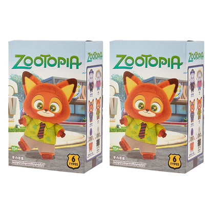 Zootopia Series Blind Box Cute Judy Nick Vinyl Plush Pendant Surprise Box Bellwether Anime Doll Keychain Mystery Box Toy