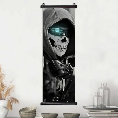 HD Hanging Scroll Call Of Duty Painting Modern Wall Artwork Simon Riley Picture Print Canvas Game Poster Home Decor Living Room