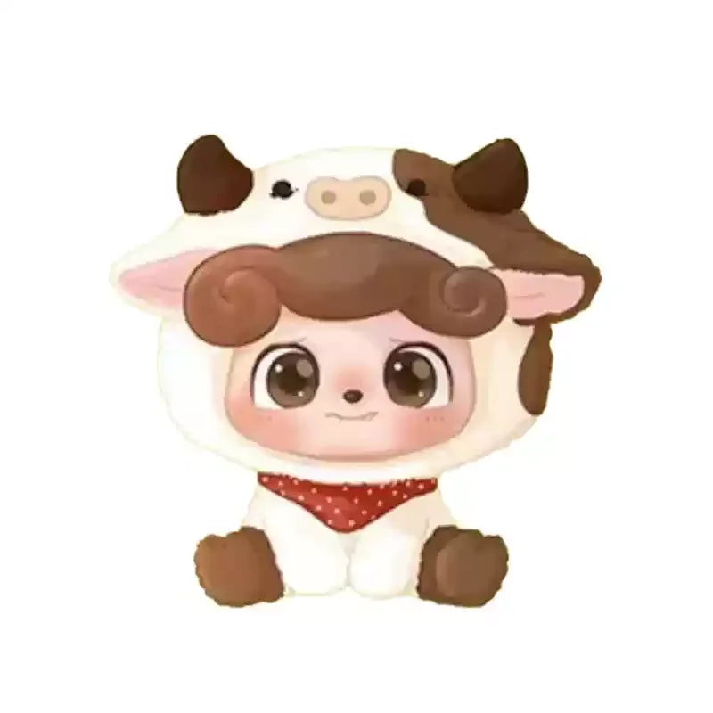 Q.Kids Animal Preschool Series Blind Box Q.Kid Cartoon Doll Q Baby Figure Mystery Box Surprise Bag Model Decor Gift Toys