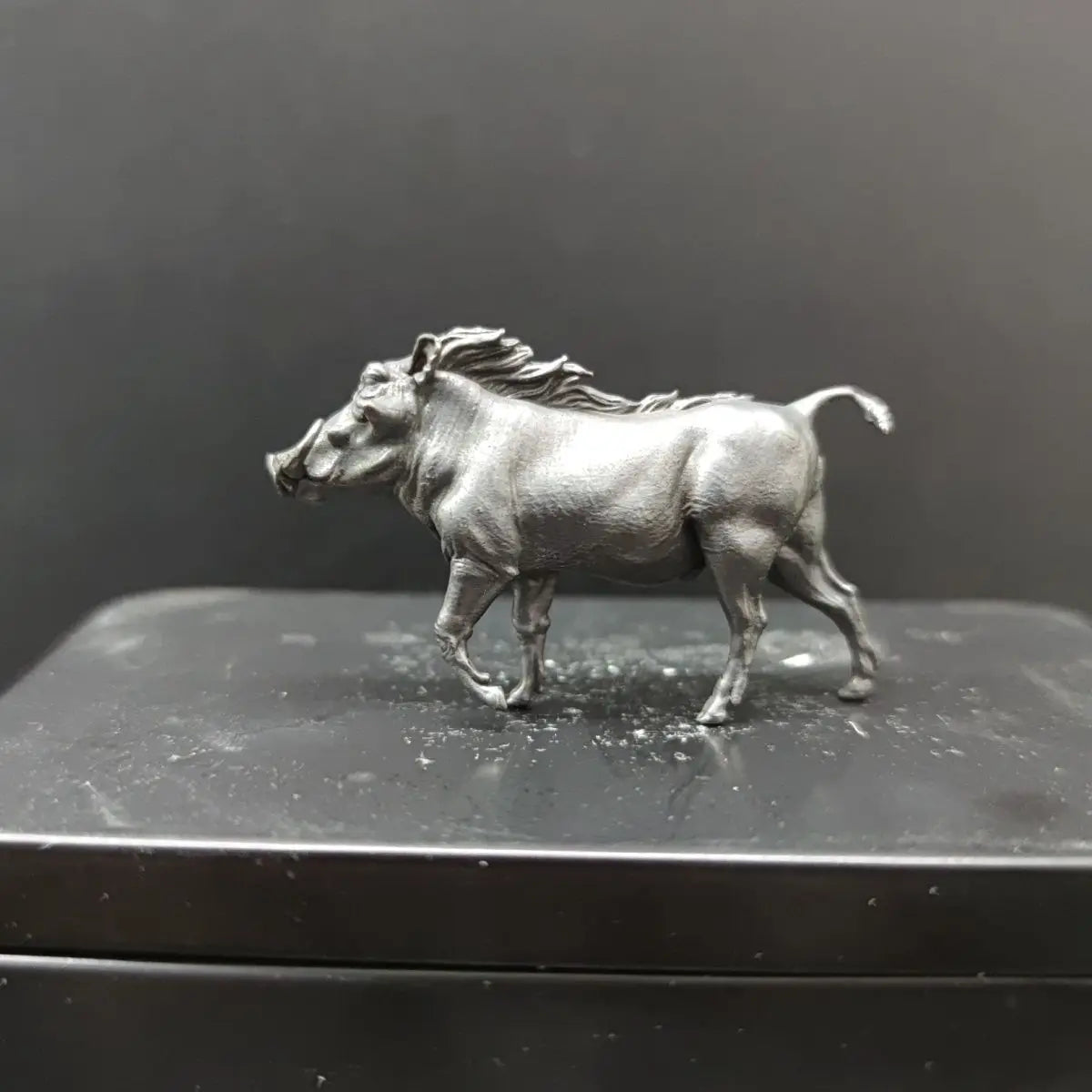 Mini Brass Wild Boarornaments Study Desk Bookcase Decorations Small Animal Sculpture Decoration Crafts Home Decor Accessories