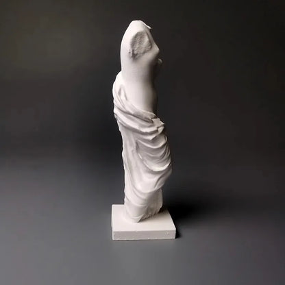 Mythological Goddess Statue Plaster Sculpture Minimalist Decor Classical Art for Desktop Display Home Scented Diffuser Stone