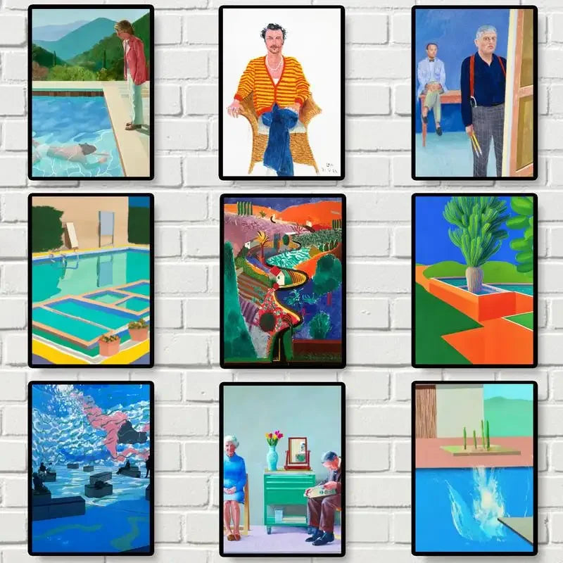 David Hockney Art POSTER Posters Prints Wall Pictures Living Room Home Decoration