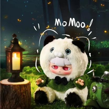 Momoo night magic animal wool vinyl blind box mystery box Caixa Caja dolls gift anime action figure toys