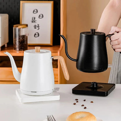 220V110V Wasser Flasche Wasserkocher Schwanenhals Kaffeekanne Schnell Machen Tee Milch Automatische Abschaltung Teekanne Hand Brauen Kaffee Maker