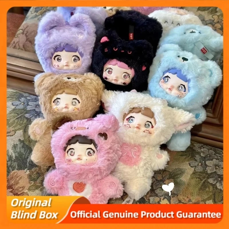 Authentic Nommi Cute Never Closes Series Blind Box Vinyl Dolls Backpack Pendant Mystery Box Kawaii Decoratio Doll Childrens Gift