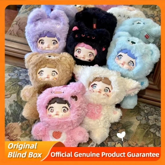 Authentic Nommi Cute Never Closes Series Blind Box Vinyl Dolls Backpack Pendant Mystery Box Kawaii Decoratio Doll Childrens Gift