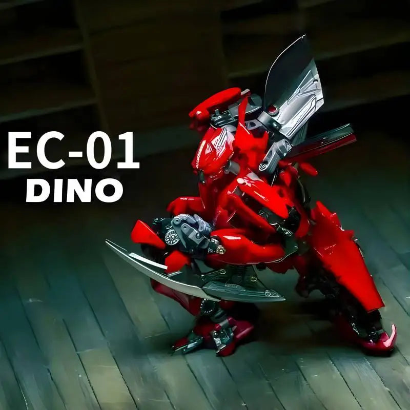 Transformation EC01 EC-01 Dino MPM Scale KO UniqueToys UT-R06 UTR06 Red Dasher 17.5cm Alloy Action Figure Robot Toys