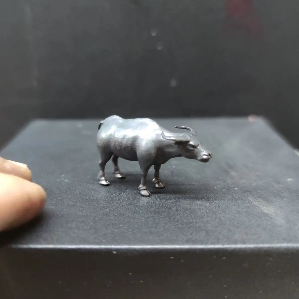 Miniature Cattle Ornaments Creative Micro Landscape Decorations Bonsai Rockery Ornaments Landscaping Desktop Small Animals