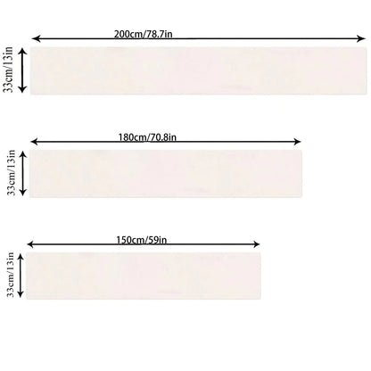 Easter Bunny Blue Flowers Linen Table Runner for Easter Decorations Spring Daisy Floral Plaid Table Runners Holiday Party Decor