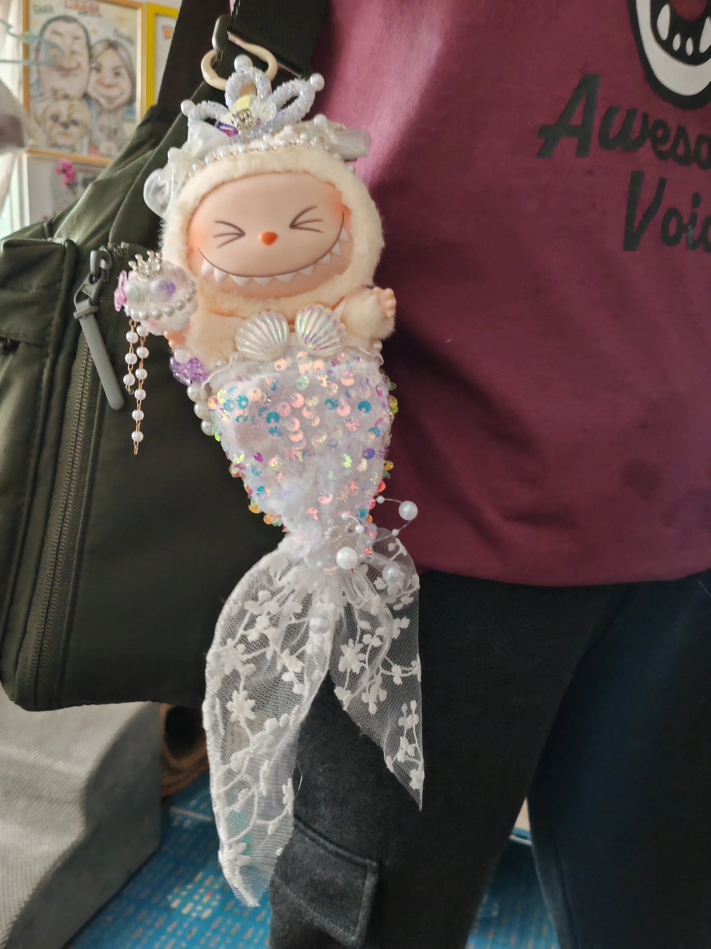 For 17cm Lafufu Clothes Mermaid Baby Clothes Shining Fairy King Multi-Color Multi-Piece Accessories Skirt Birthday Gift