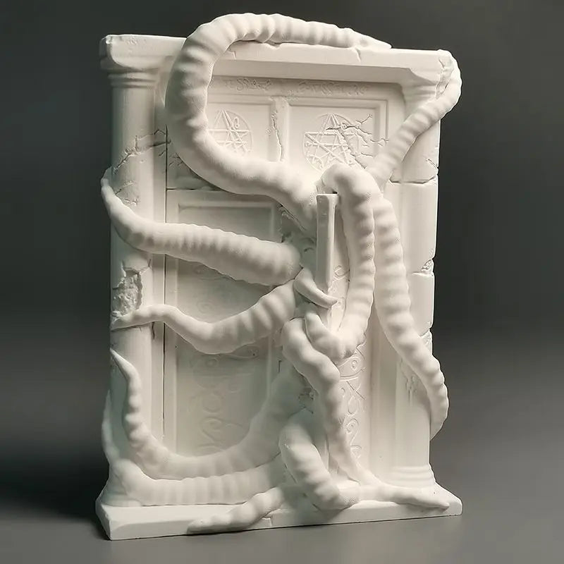 Cthulhu Mythology Style Statue Architectural Plaster Abstract Art Desktop Decoration Ornaments Nordic Figurine Sculpture