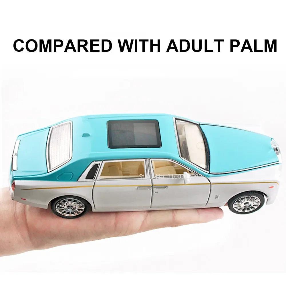 1:24 Rolls Royce Phantom Dawn Miniature Models Cars Alloy Diecasts Toys Vehicles Model Pull Back Car Toys Boys Festival Gifts