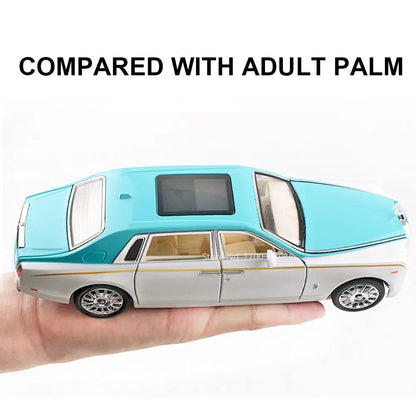 1:24 Rolls Royce Phantom Dawn Miniature Models Cars Alloy Diecasts Toys Vehicles Model Pull Back Car Toys Boys Festival Gifts
