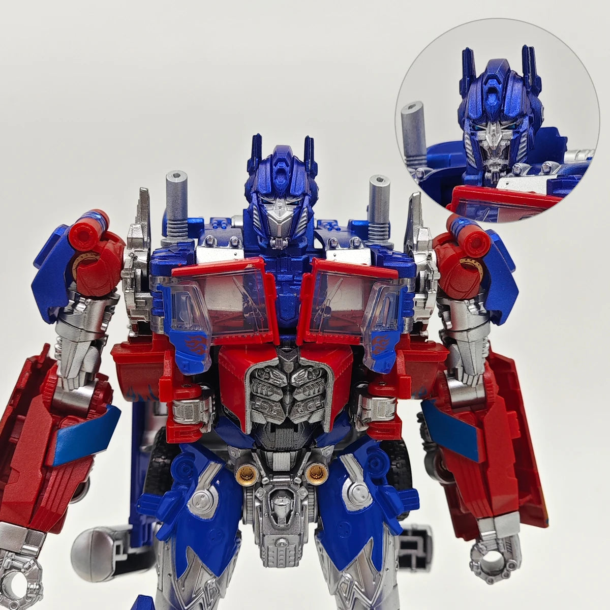 BAIWEI Transformation TW1022 EX Version 17.5cm KO Masterpiece Figure Toy Commander Prime Deformation Car Robot