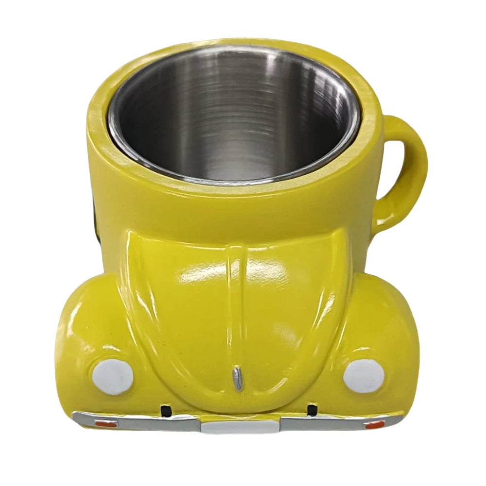 Beetle Car Coffee Mug Funny Semi Truck Heat Resist Coffee Cup Resin Creative Tea Cups Handmade Unique Drinkware for Home Kitchen