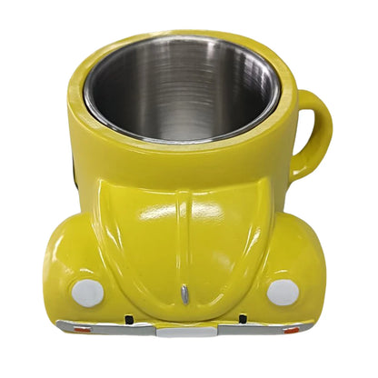 Beetle Car Coffee Mug Funny Semi Truck Heat Resist Coffee Cup Resin Creative Tea Cups Handmade Unique Drinkware for Home Kitchen