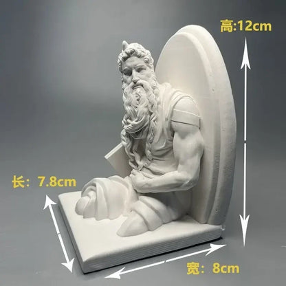 Moses Figure Sculpture  diffuser stone Sculpture Artwork Plaster Statue Statue Art Sculpture Home LivingDecorationBirthdayGifts