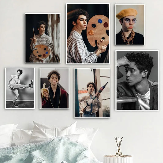 Actor Cameron Boyce Poster Home Room Decor Livingroom Bedroom Aesthetic Art Wall Painting Stickers