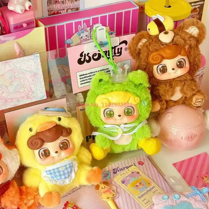 Q.Kids Animal Preschool Series Blind Box Q.Kid Cartoon Doll Q Baby Figure Mystery Box Surprise Bag Model Decor Gift Toys