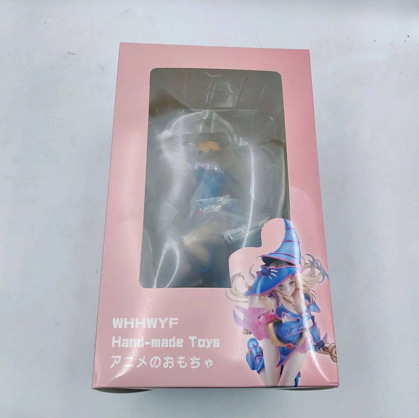 [In Stock] Yu Gi Oh Figuras Yugi Mutou Black Dark Magician Girl Yu-Gi-Oh! Anime Action Figure Statue Figurine Dolls Gifts Toys