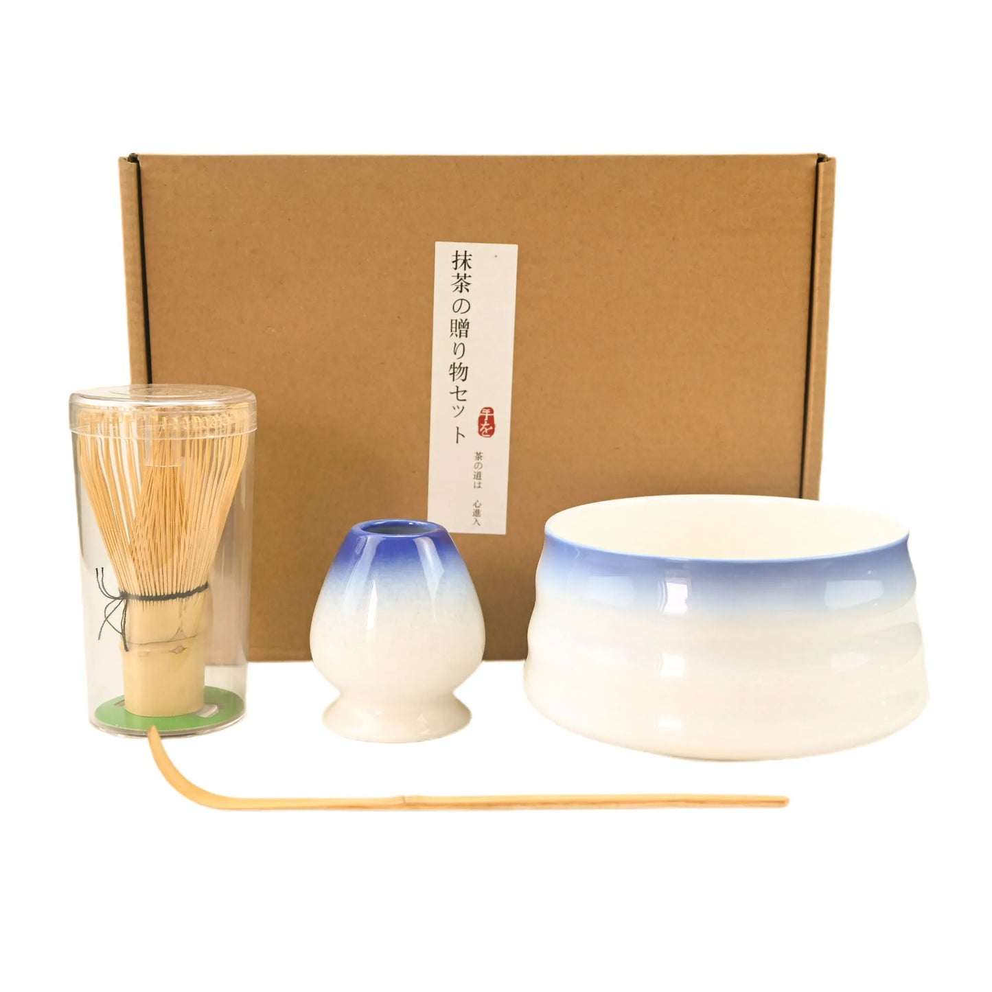 4pcs/set Japanese Style Matcha Tea Set With Tool Rack, Including Bowl, Whisk, Spoon, Great Gift For Ceremony, Traditional Decora