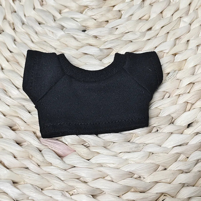 For Labubu 15-17 cm v1v2 Outfit Accessories Mini Hat Overalls Set Decoration Small Clothes Children's Toys Birthday Gift