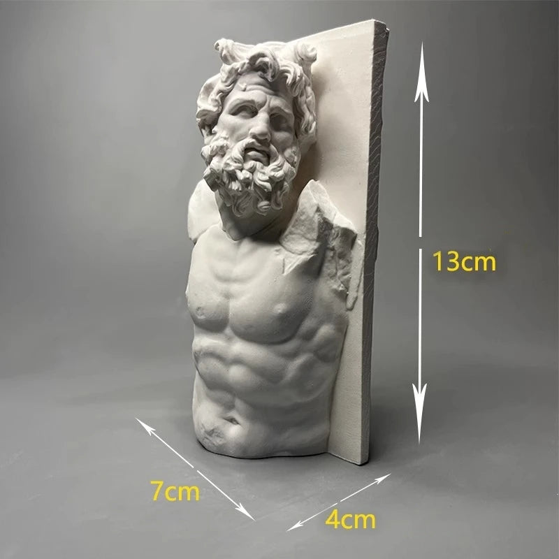 Mythology Statue Home Decoration Elegant Room Decoration Accessories European Figure Sculpture Aesthetic Art Figurine Decoration