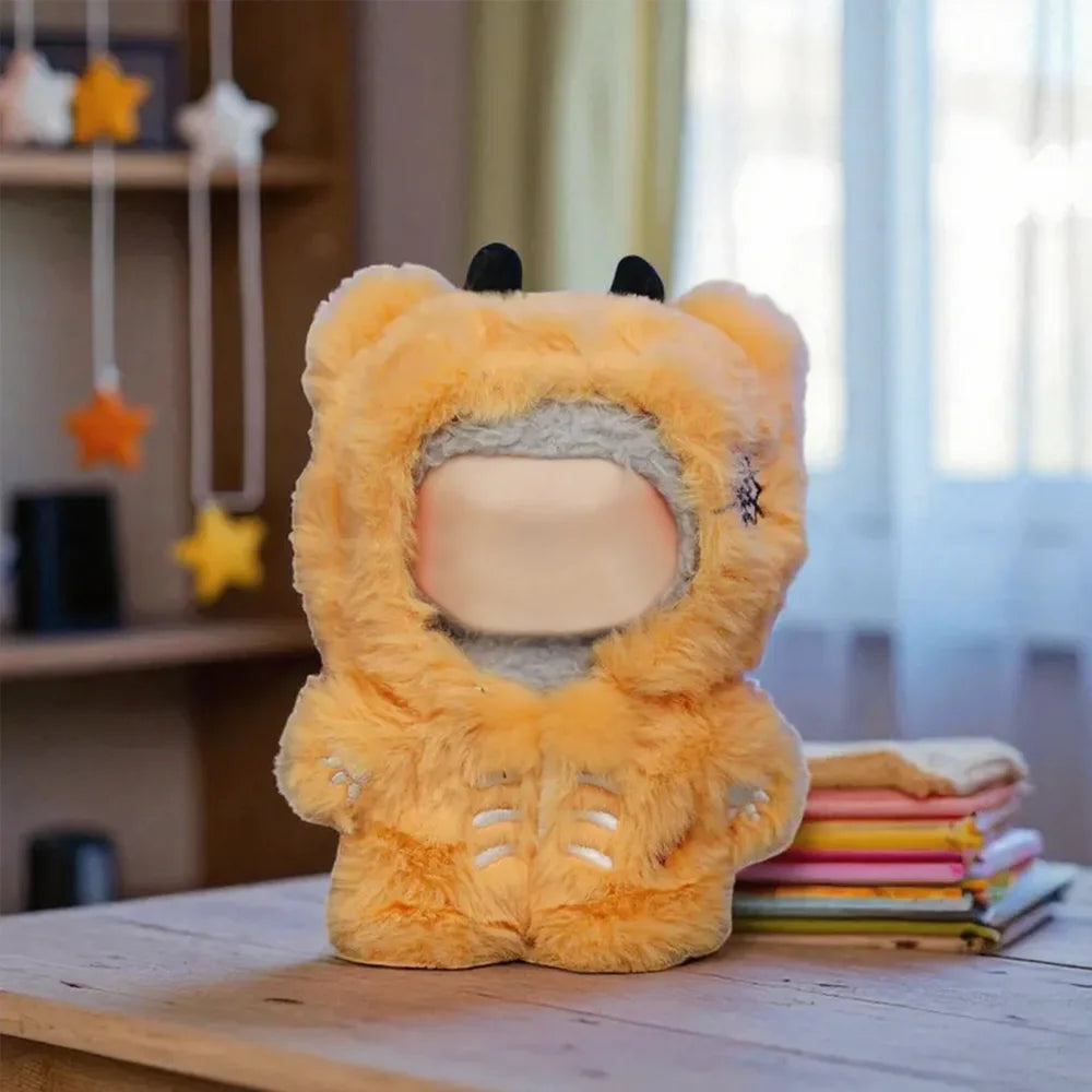 Doll Clothes For 15-17cm Lafufu Clothing Accessories Plush Mini Luxury Halloween Clothing Outfit Design DIY Kid Pendant Decor