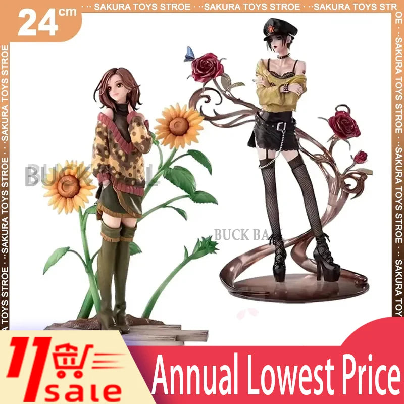 Vorverkauf Comic Nana Figur Oosaki Nana Komatsu Nana Anime Figur 24 cm PVC Statue Sammeln Schöne Mädchen Dekor Modelle Spielzeug Gk