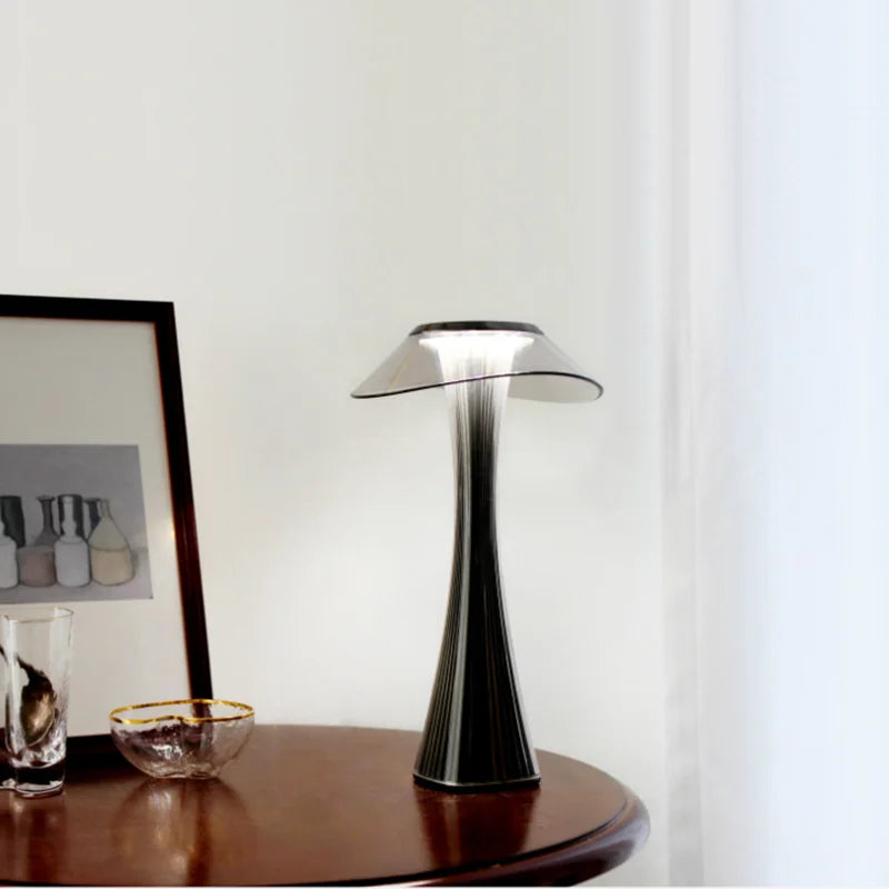 NEW LED rechargeable Table Lamp Touch Dimmable 3-Color Reading Lighting  Desk Lamp Bedside Lamp