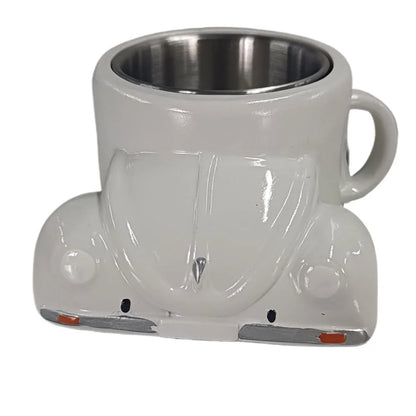 Beetle Car Coffee Mug Funny Semi Truck Heat Resist Coffee Cup Resin Creative Tea Cups Handmade Unique Drinkware for Home Kitchen