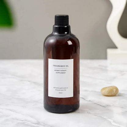 500ml Reed Diffuser Refill High-capacity Hotel Home Fragrance Indoor Perfumes Aromatherapy Diffuser Replacement Essential Oil