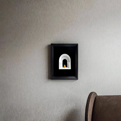 Nordic Ins Architectural Plaster Sculpture Art Luxury Niche Three-Dimensional Modern Simple Desktop Ornament Decorative Painting
