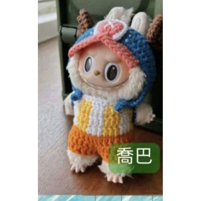 Doll  labubu Clothes Accessories Luffy Zoro Doll Clothes Decoration Pendant Clothes Decoration Clothes Doll Decoration Clothes